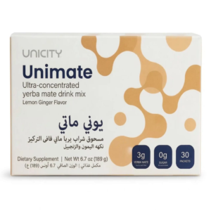 يونيميت بنكهة الليمون والزنجبيل – unimate (30 ظرف) unimate 005
